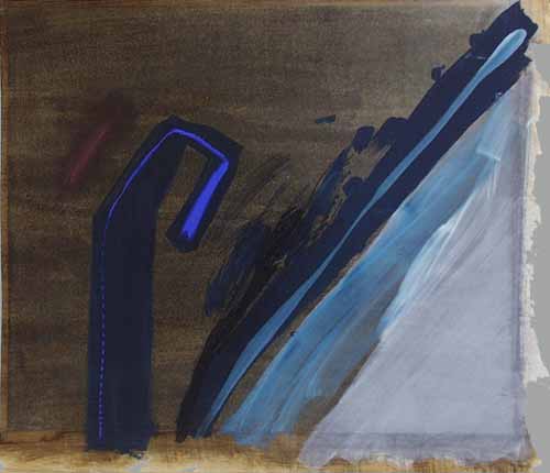 T. Rothermel, Blau ansteigend, 1989